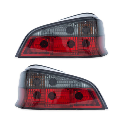 Rücklichter Kristall Rot Rauch passend für Peugeot 106 1996-1998