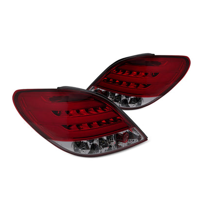 Rücklichter passend für Peugeot 207 3D/5D 05.06-06.09 Rot Rauch LED Leiste