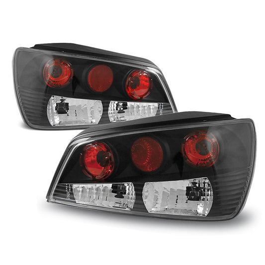 Rücklichter passend für Peugeot 306 05.97-03.01 Schwarz