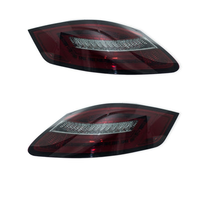 Dynamische LED Rote Rauch Rücklichter passend für Porsche Boxster (987) 2004-2008