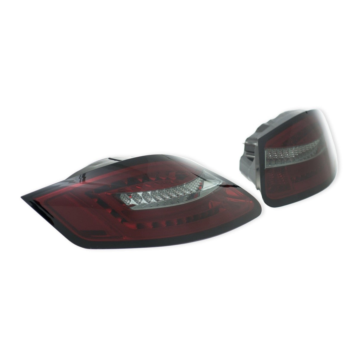 Dynamische LED Rote Rauch Rücklichter passend für Porsche Boxster (987) 2004-2008