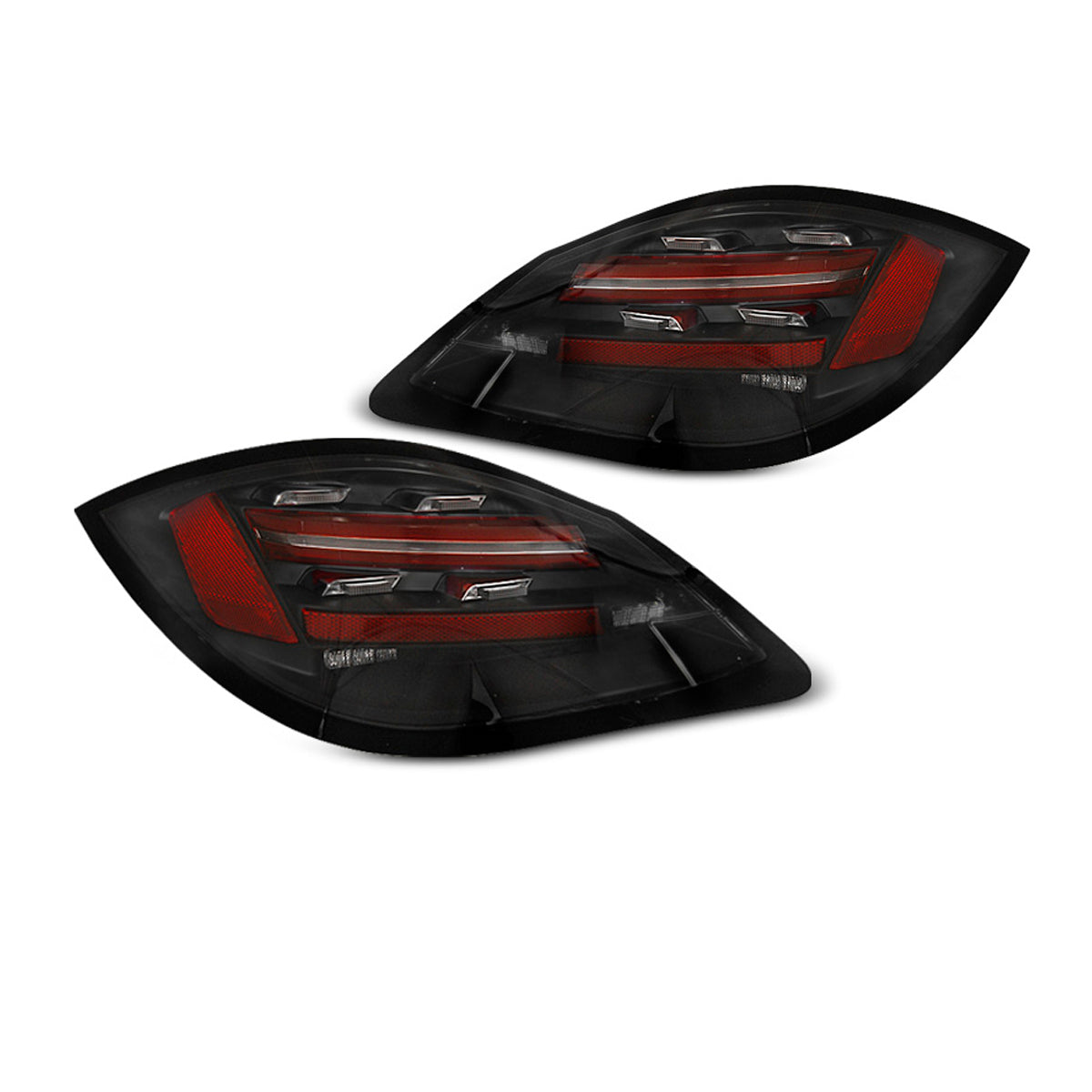 LED Bar Rücklichter Schwarz SEQ passend für Porsche Boxster / Cayman 987 09-12