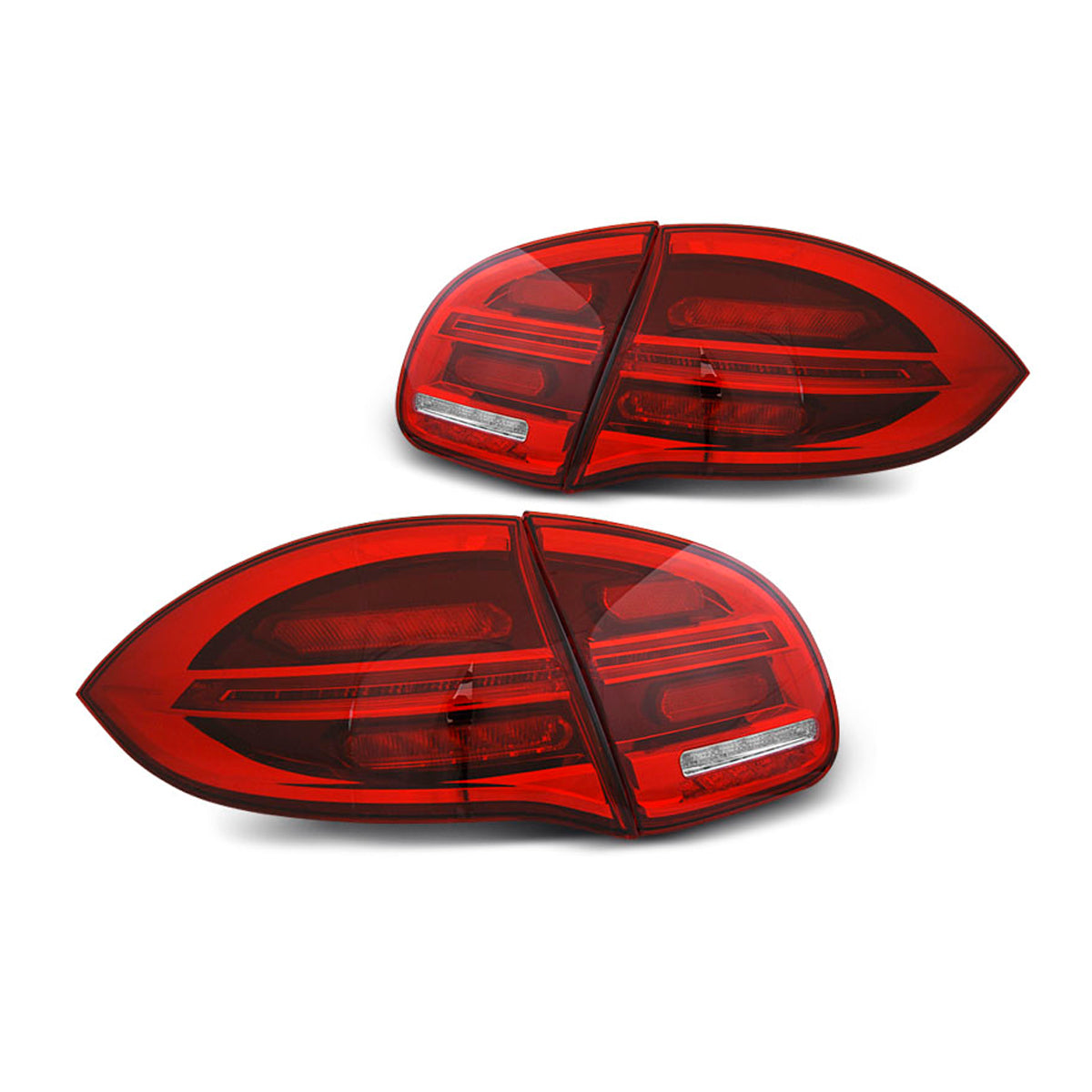 LED Rücklichter Rot Weiß passend für Porsche Cayenne 10-15