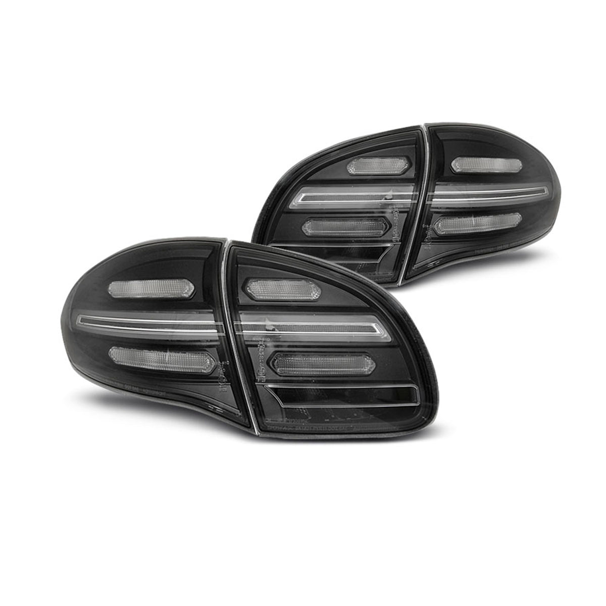 LED Bar Rücklichter Schwarz SEQ passend für Porsche Cayenne 10-15