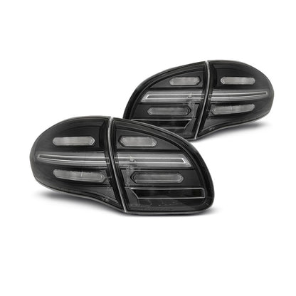 LED Bar Rücklichter Schwarz SEQ passend für Porsche Cayenne 10-15
