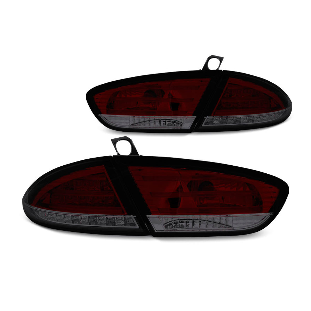LED Rücklichter Rot Rauch passend für Seat Leon 03.09-12