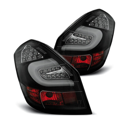 LED BAR Rücklichter Schwarz passend für Skoda Fabia II 07-06.14