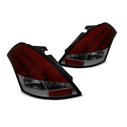 Rücklichter Suzuki Swift V 10-17 Rot Rauch LED Leiste
