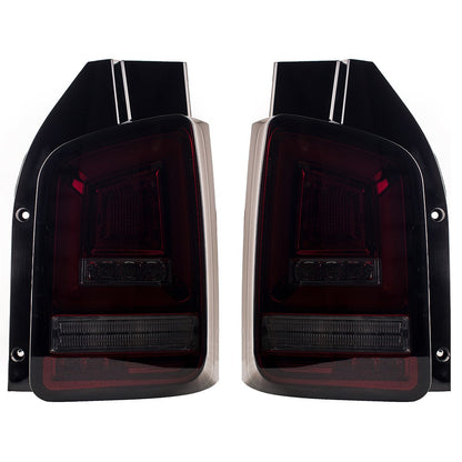 Dynamische LED Rücklichter Rot Rauch passend für VW Transporter T5 2003-2010
