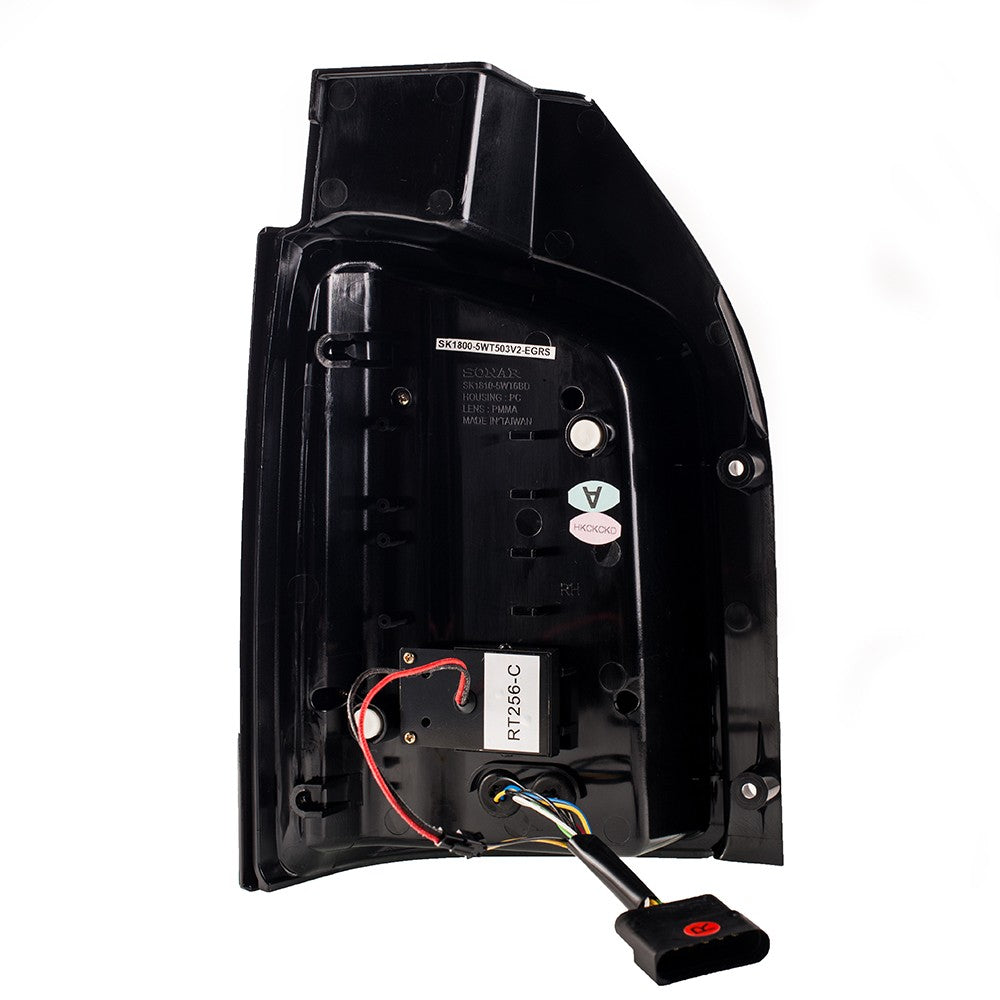Dynamische LED Rücklichter Rot Rauch passend für VW Transporter T5 2003-2010