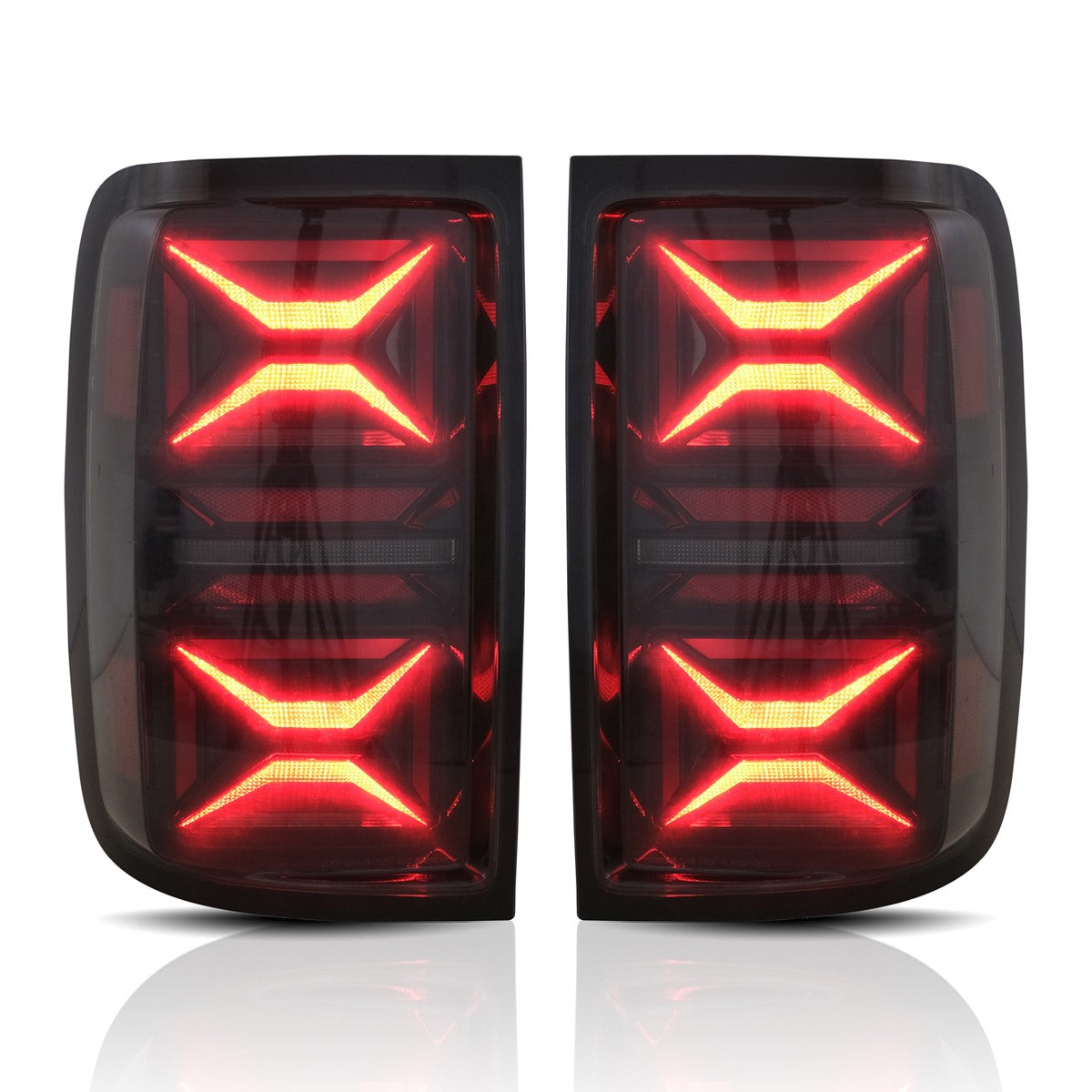 Dynamische LED Rauch Rücklichter passend für VW Amarok (2H) 2010-2022