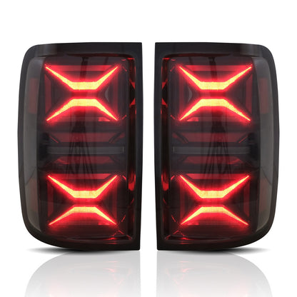 Dynamische LED Rauch Rücklichter passend für VW Amarok (2H) 2010-2022
