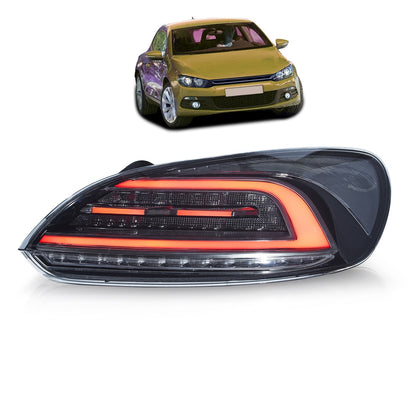 Voll-LED Dynamische Rauch Rücklichter passend für VW Scirocco 2008-2014