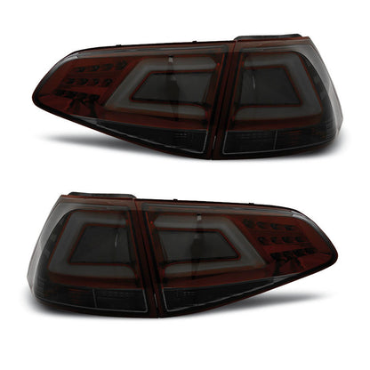 LED BAR Rücklichter Rot Rauch passend für VW Golf 7 13-17