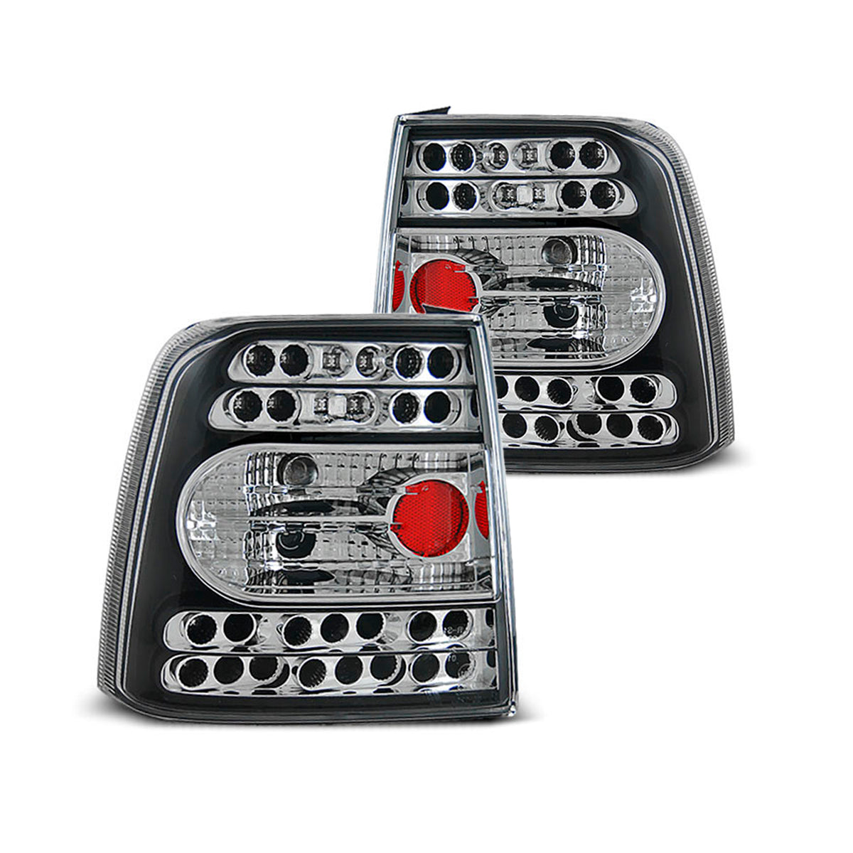 LED Rücklichter Schwarz passend für VW Passat B5 11.96-08.00 Limousine