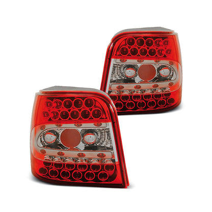 LED Rücklichter Rot Weiß passend für VW Golf 4 09.97-09.03