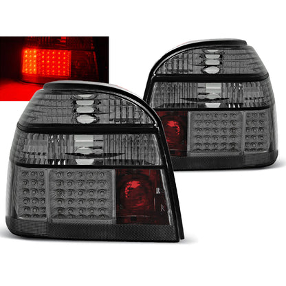 LED Rücklichter Rauch passend für VW GOLF 3 09.91-08.97