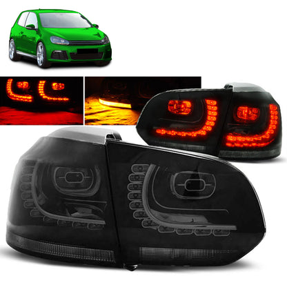 LED Rücklichter Smoke passend für VW Golf 6 10.08-12