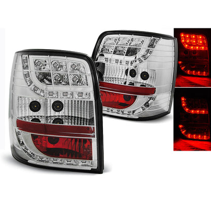LED Rücklichter Chrom passend für VW Passat 3BG 00-04 Variant