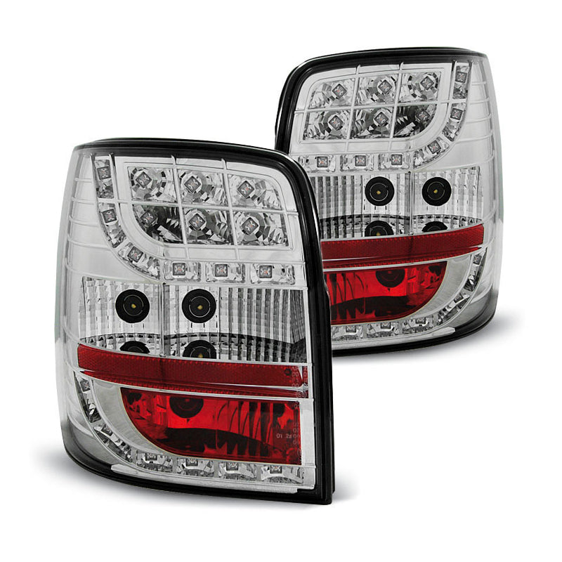 LED Rücklichter Chrom passend für VW Passat 3BG 00-04 Variant