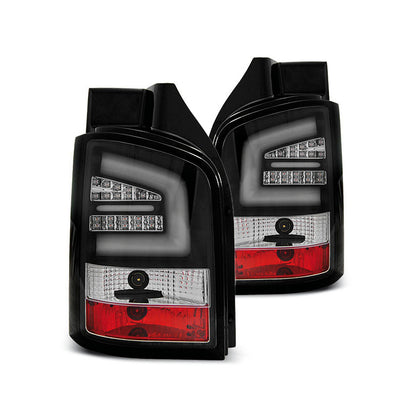 LED Leiste Rücklichter Schwarz passend für VW T5 04.03-09