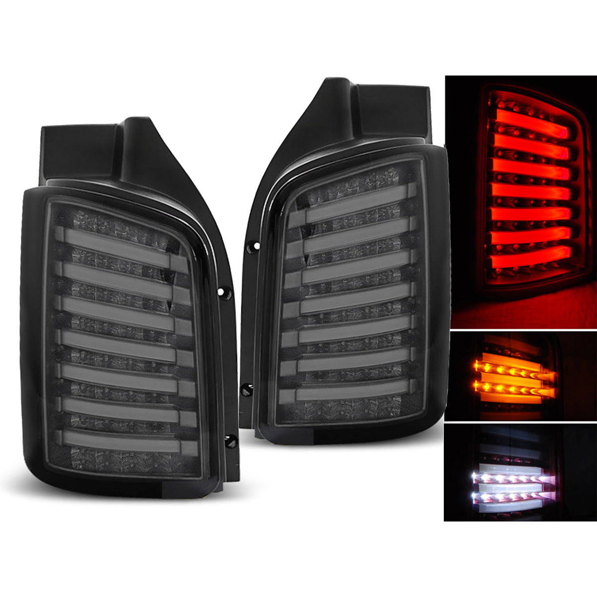 LED Rücklichter Rauch passend für VW T5 04.03-09 / 10-15 Transporter