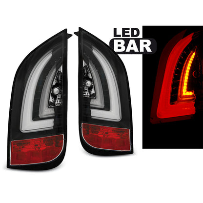 LED BAR Rücklichter Schwarz passend für VW Up! 3.11- / Skoda Citigo 12.11-
