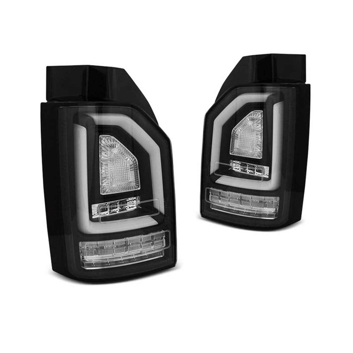 LED BAR Rücklichter Schwarz SEQ passend für VW T6 15-19 OEM-Birne