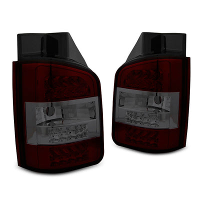 LED Rücklichter Rot Rauch passend für VW T5 10-15 Transporter