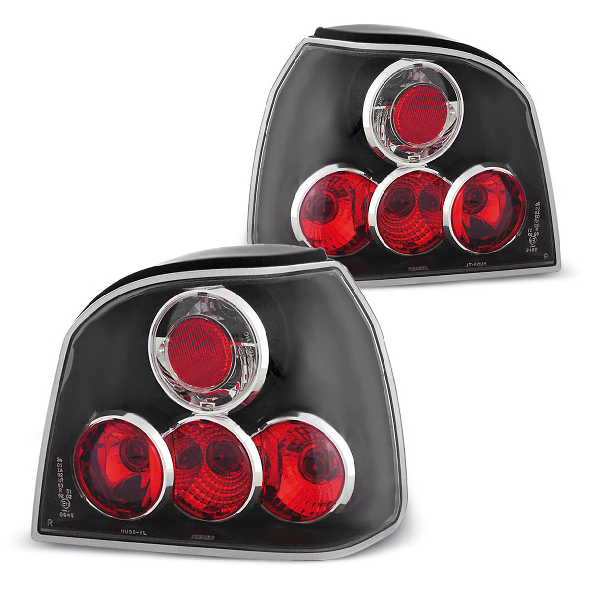 Rücklicht Schwarz passend für VW Golf 3 09.91-08.97