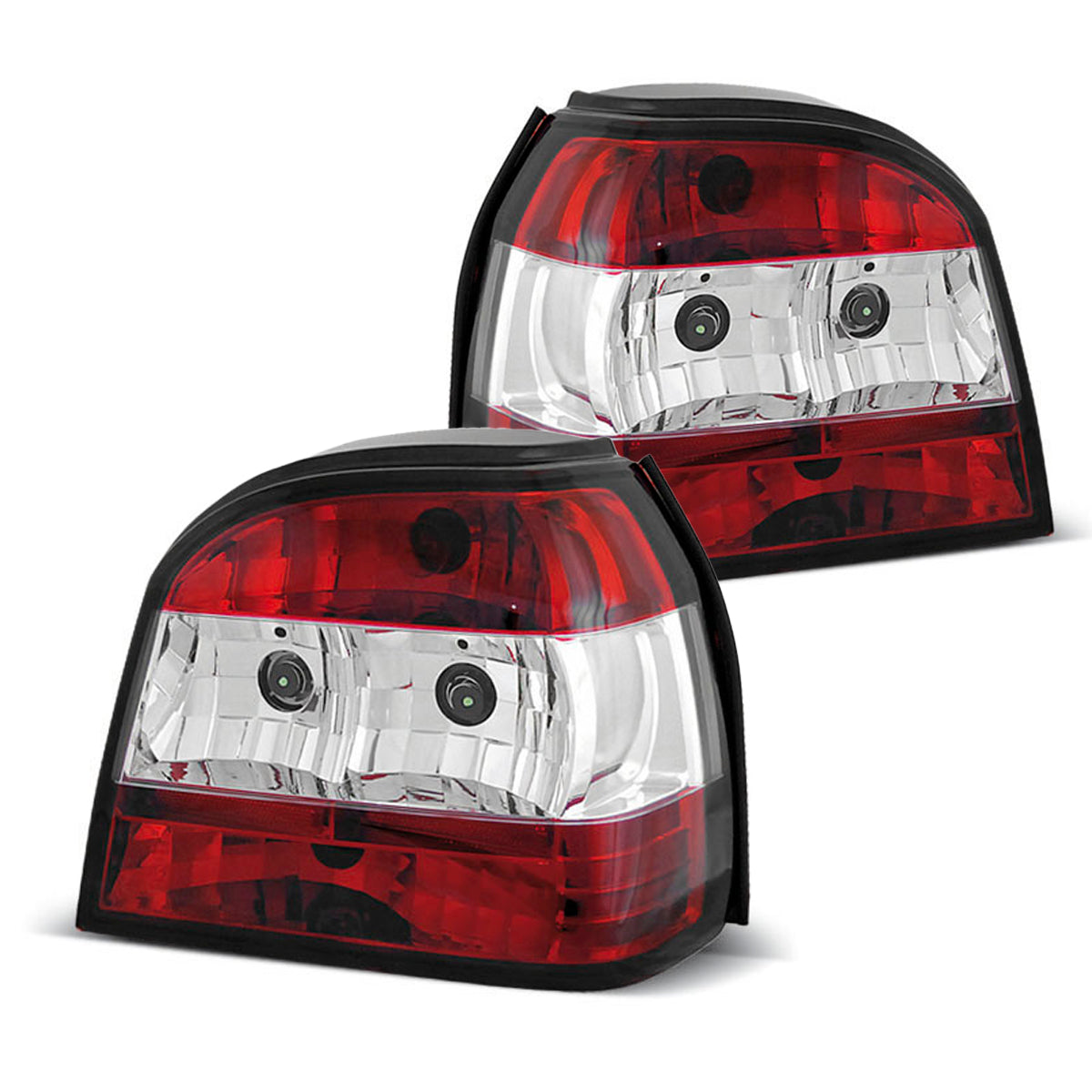 Rücklicht Rot Weiß passend für VW Golf 3 09.91-08.97