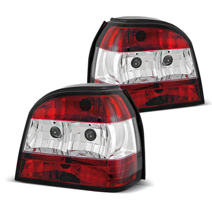 Rücklicht Rot Weiß passend für VW Golf 3 09.91-08.97