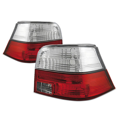 Rücklicht Rot Weiß passend für VW Golf 4 09.97-09.03