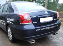 Toyota Avensis T25 - Limousine Endschalldämpfer rechts/links - 160x80 Typ 53 rechts/links