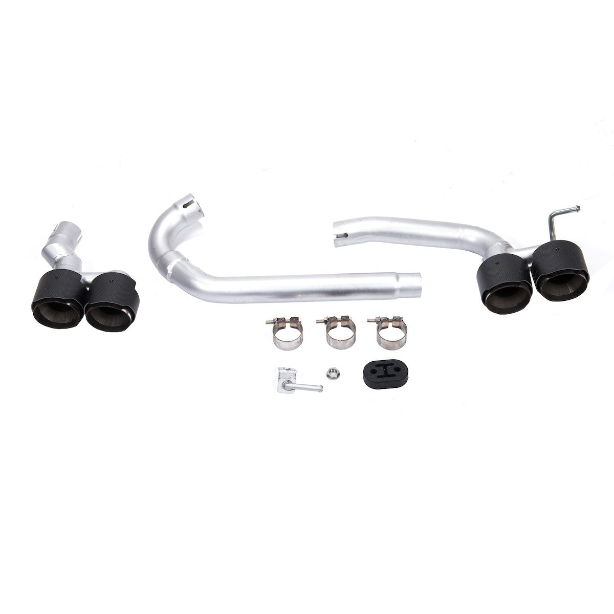 Auspuffendrohre Carbon-Optik passend für BMW 3er F30 Limousine 2013-2019