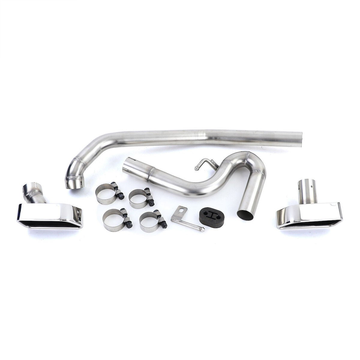 Auspuffendrohre 550-Optik passend für BMW 5er F10 F11 2010-2017