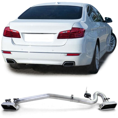 Auspuffendrohre 550-Optik passend für BMW 5er F10 F11 2010-2017