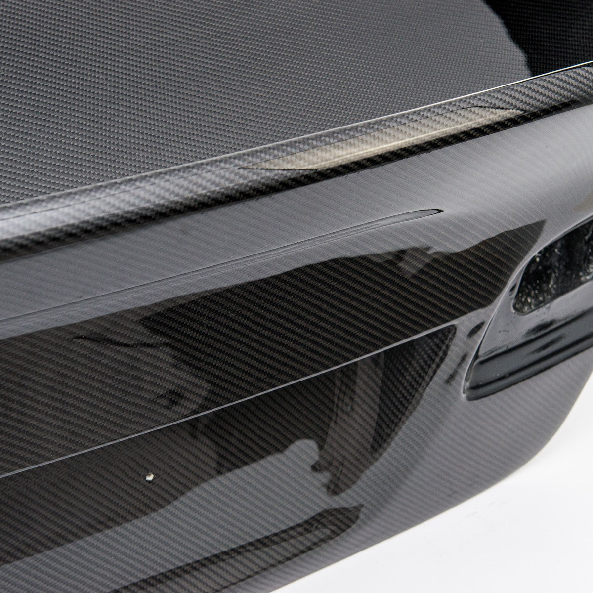 Sport Heckklappe Kofferraum Carbon-Optik passend für BMW 3 (E90) Limousine 2008-2011