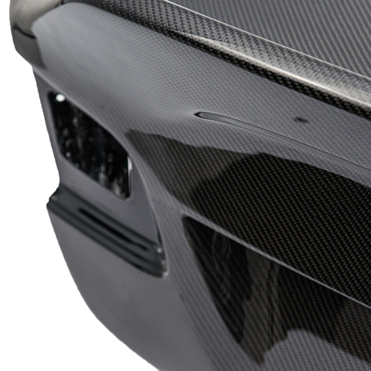 Sport Heckklappe Kofferraum Carbon-Optik passend für BMW 3 (E90) Limousine 2008-2011
