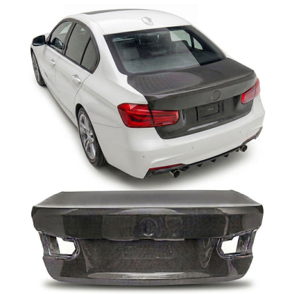 Sport Kofferraumdeckel Carbon-Optik passend für BMW 3 (F30) Limousine 2011-2018