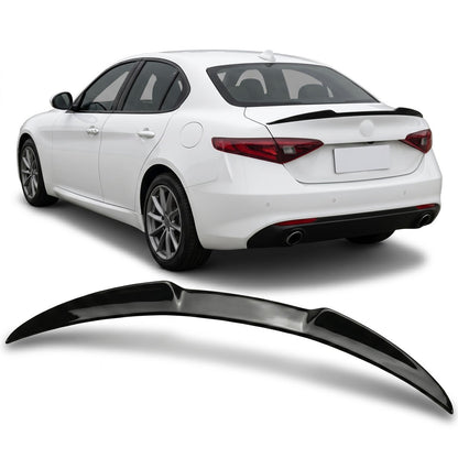 Kofferraumspoiler Hochglanz Schwarz passend für Alfa Romeo Giulia 952 2016-2020