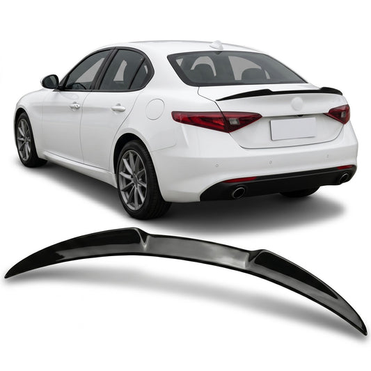Kofferraumspoiler Hochglanz Schwarz passend für Alfa Romeo Giulia 952 2016-2020