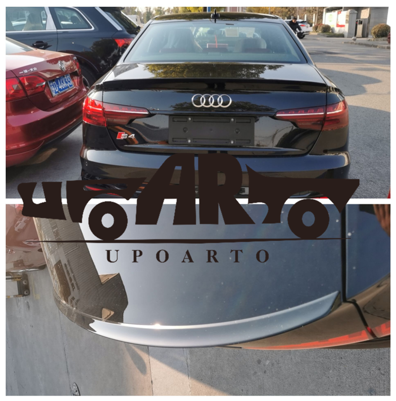 Kofferraumspoiler Hochglanz Schwarz passend für Audi A4 B9 8W Limousine 2015-2024