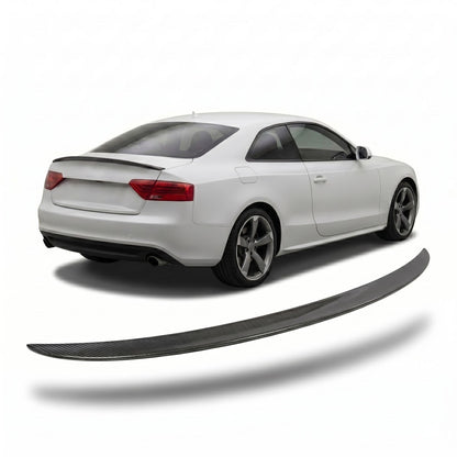 Kofferraumspoiler Carbon-Optik passend für Audi A5 (8T) Coupé 2007-2016
