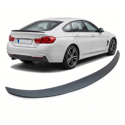 Kofferraumspoiler Matt Schwarz passend für BMW 4 Gran Coupé (F36) 2014-2021