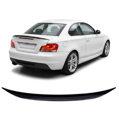 Kofferraumspoiler Gloss Schwarz passend für BMW 1er E82 Coupé 2007-2013