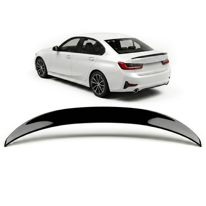 Kofferraumspoiler Hochglanz Schwarz passend für BMW 3er G20 Limousine 2019->>