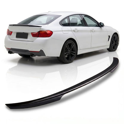 Kofferraumspoiler Hochglanz Schwarz passend für BMW 4er F36 Gran Coupé 2014-2021