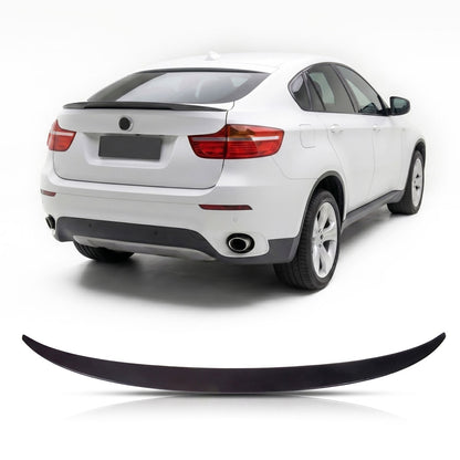 Kofferraumspoiler Gloss Schwarz passend für BMW X6 E71 2008-2014