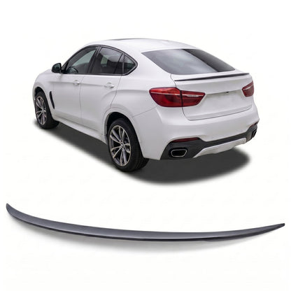 Kofferraumspoiler Hochglanz Schwarz passend für BMW X6 F16 2014-2019